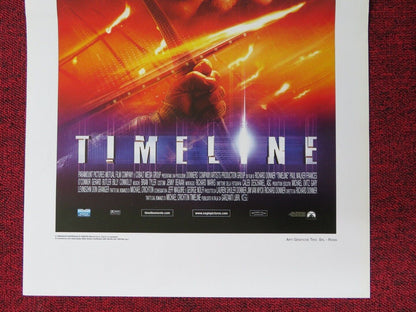 TIMELINE ITALIAN LOCANDINA (27.5"x13") POSTER G BUTLER BILLY CONNOLLY 2003 Movie posters