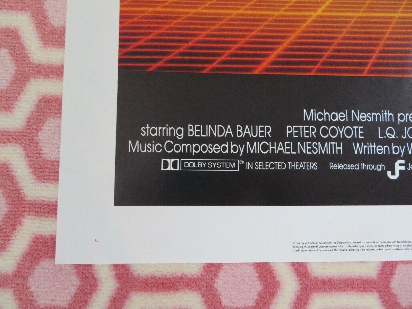 TIMERIDER 1982 US ONE SHEET POSTER FRED WARD ADVENTURES OF LYLE SWANN Movie posters