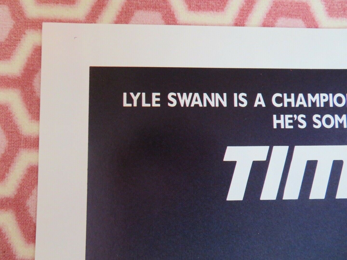 TIMERIDER 1982 US ONE SHEET POSTER FRED WARD ADVENTURES OF LYLE SWANN Movie posters