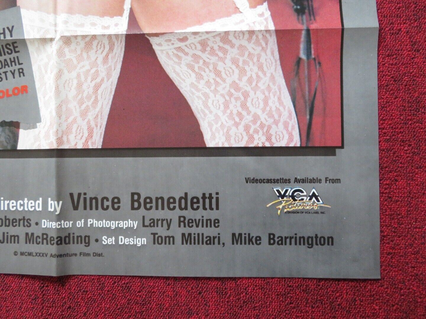 TIMES SQUARE COMES ALIVE FOLDED US ONE SHEET POSTER VERONICA VERA NIKKI WRIGHT - Rendezvous Cinema