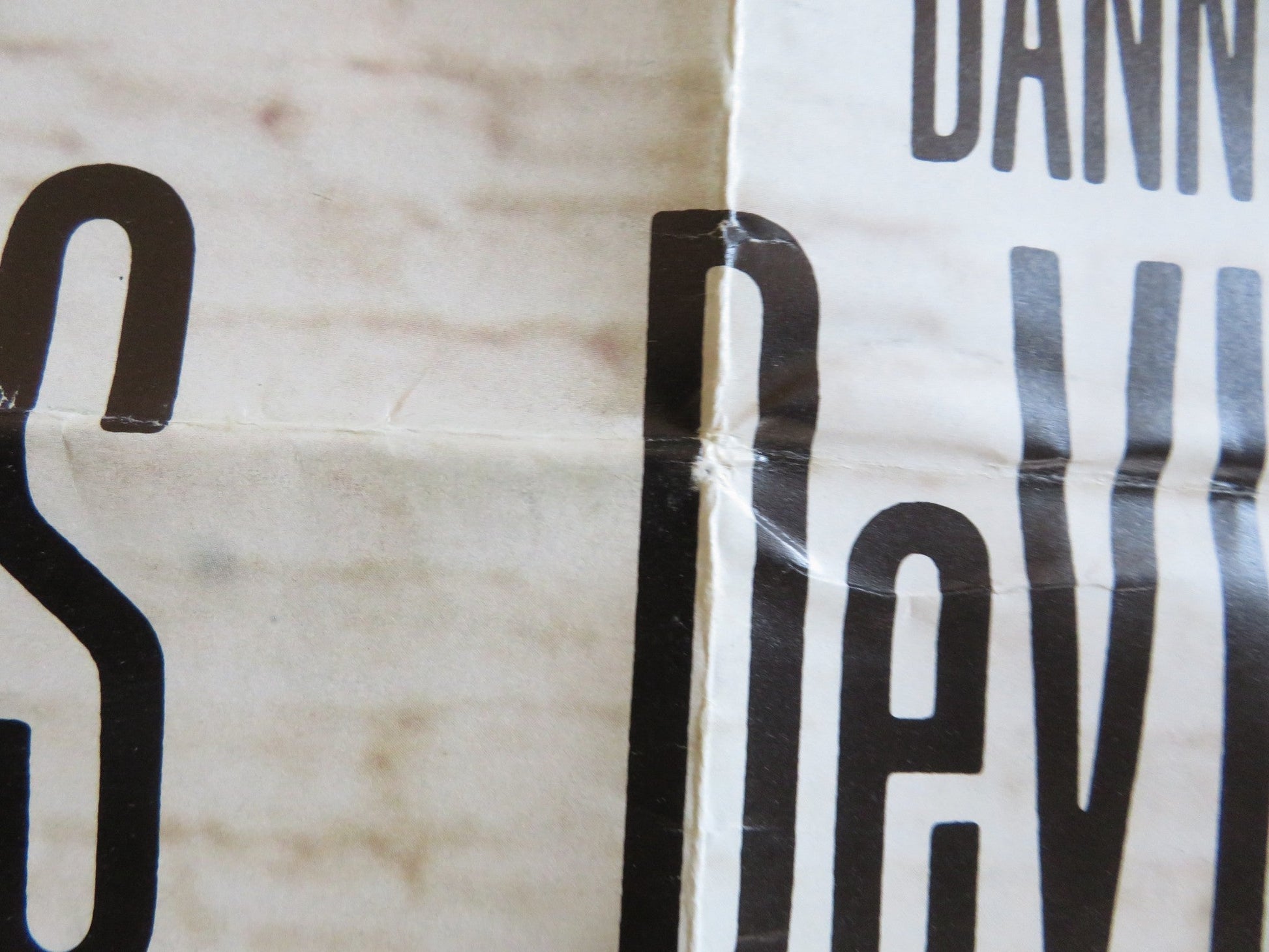 TIN MEN - B FOLDED US ONE SHEET POSTER RICHARD DREYFUSS DANNY DEVITO 1987 Rendezvous Cinema Movie posters