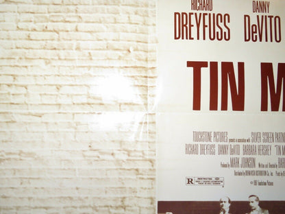 TIN MEN FOLDED US ONE SHEET POSTER RICHARD DREYFUSS DANNY DEVITO 1987 - Rendezvous Cinema