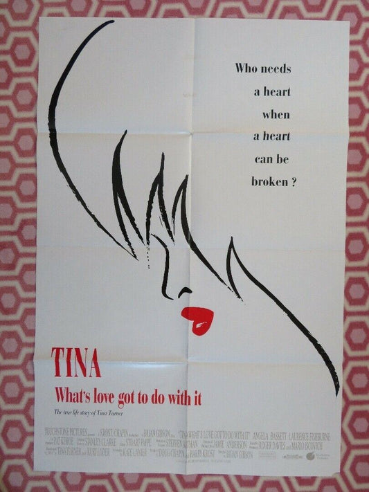 TINA WHAT'S LOVE GOT TO DO WITH IT ONE SHEET (27"x 41") POSTER TINA TURNER 1993 Movie posters