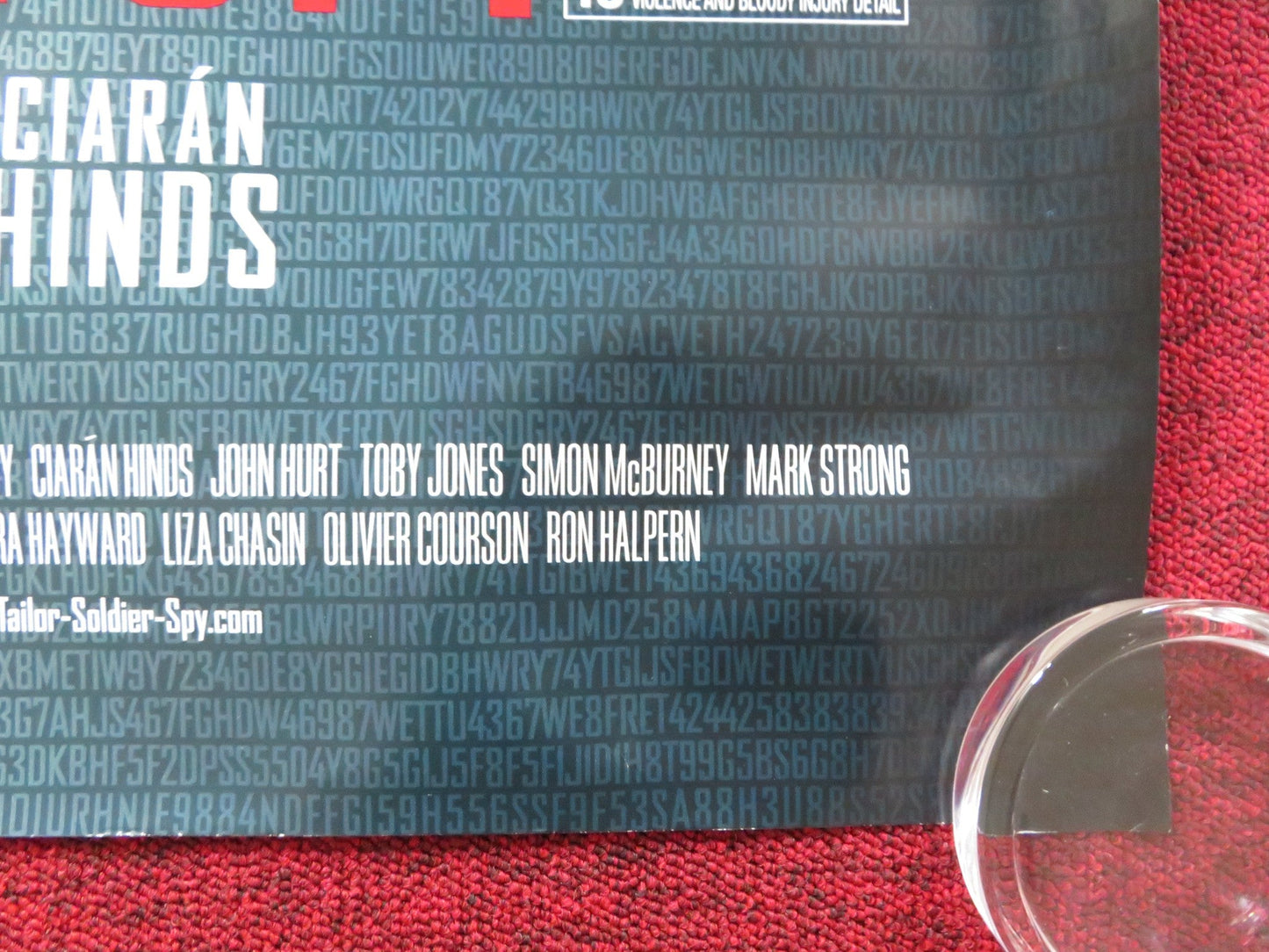 TINKER TAILOR SOLDIER SPY UK QUAD (30"x 40") ROLLED POSTER OLDMAN FIRTH 2011 Rendezvous Cinema Movie posters