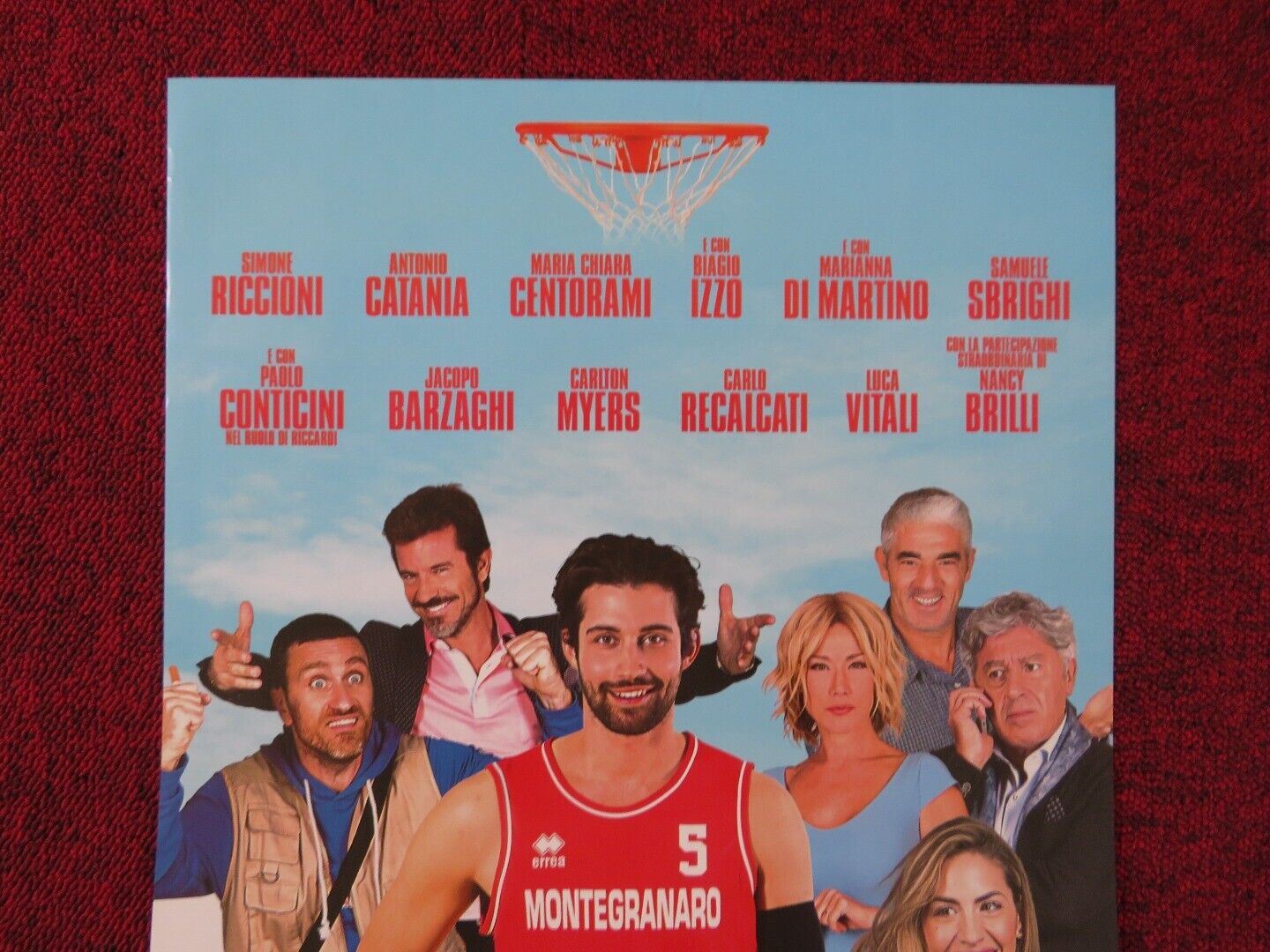 TIRO LIBERO ITALIAN LOCANDINA (26.5"x12.5") POSTER SIMONE RICCIONI 2017 Rendezvous Cinema Movie posters