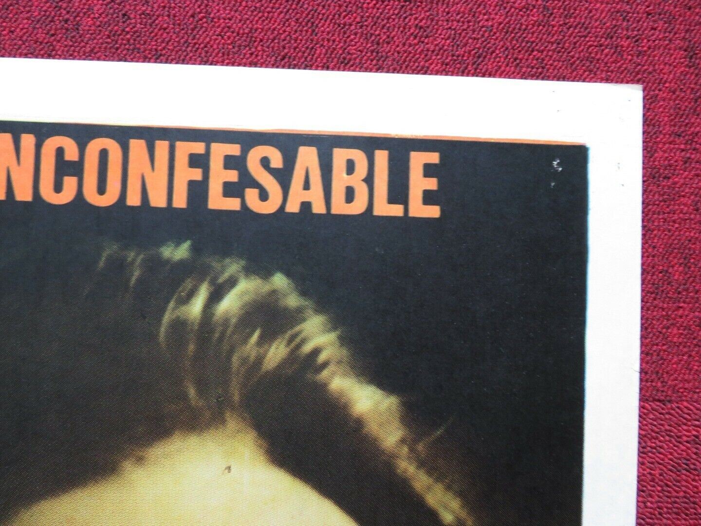 TIS A PITY SHE'S A WHORE FOLDED ARGENTINA ONE SHEET POSTER CHARLOTTE RAMPLING - Rendezvous Cinema