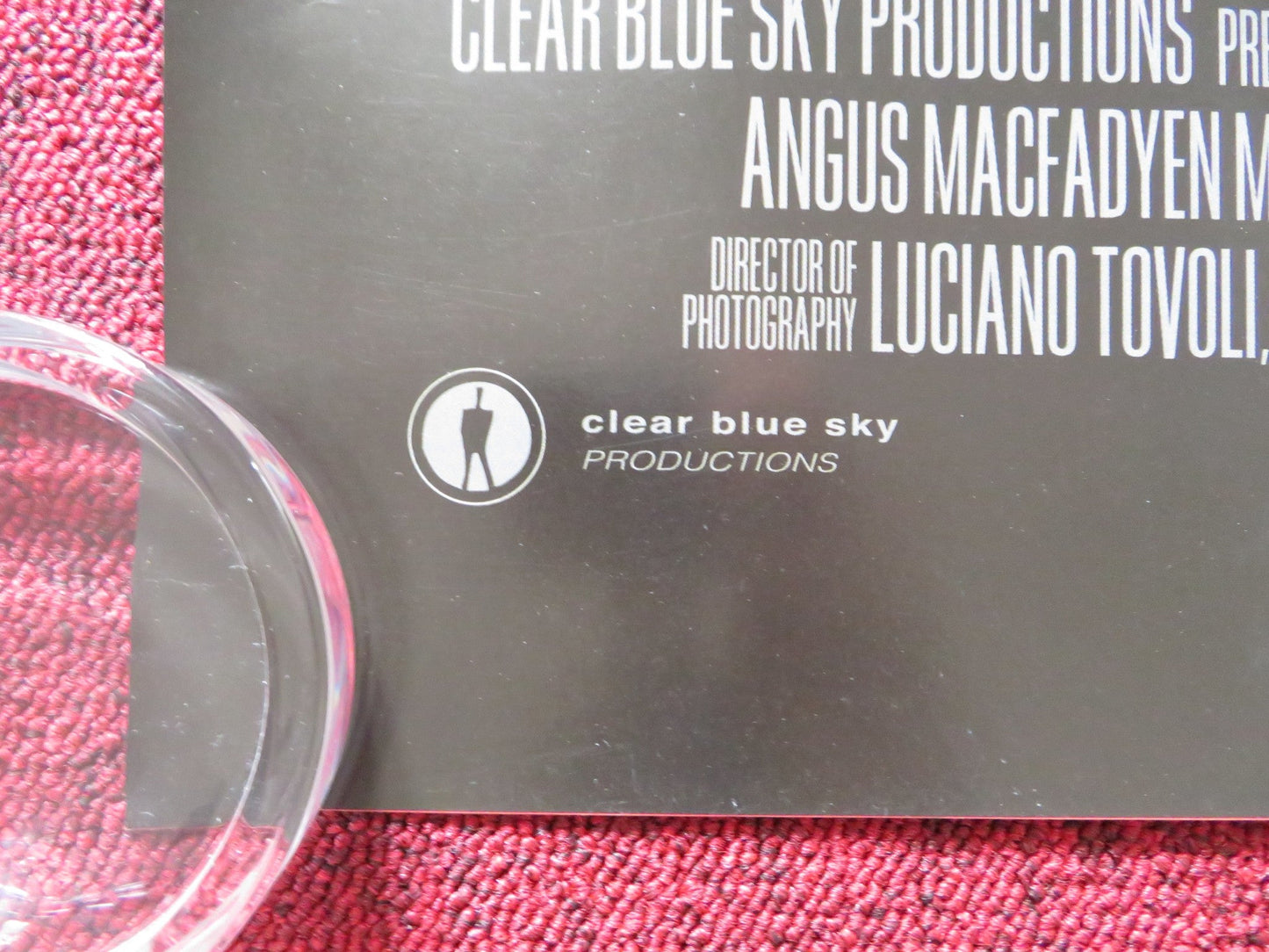 TITUS UK QUAD (30"x 40") ROLLED POSTER ANTHONY HOPKINS JESSICA LANGE 1999 Rendezvous Cinema Movie posters