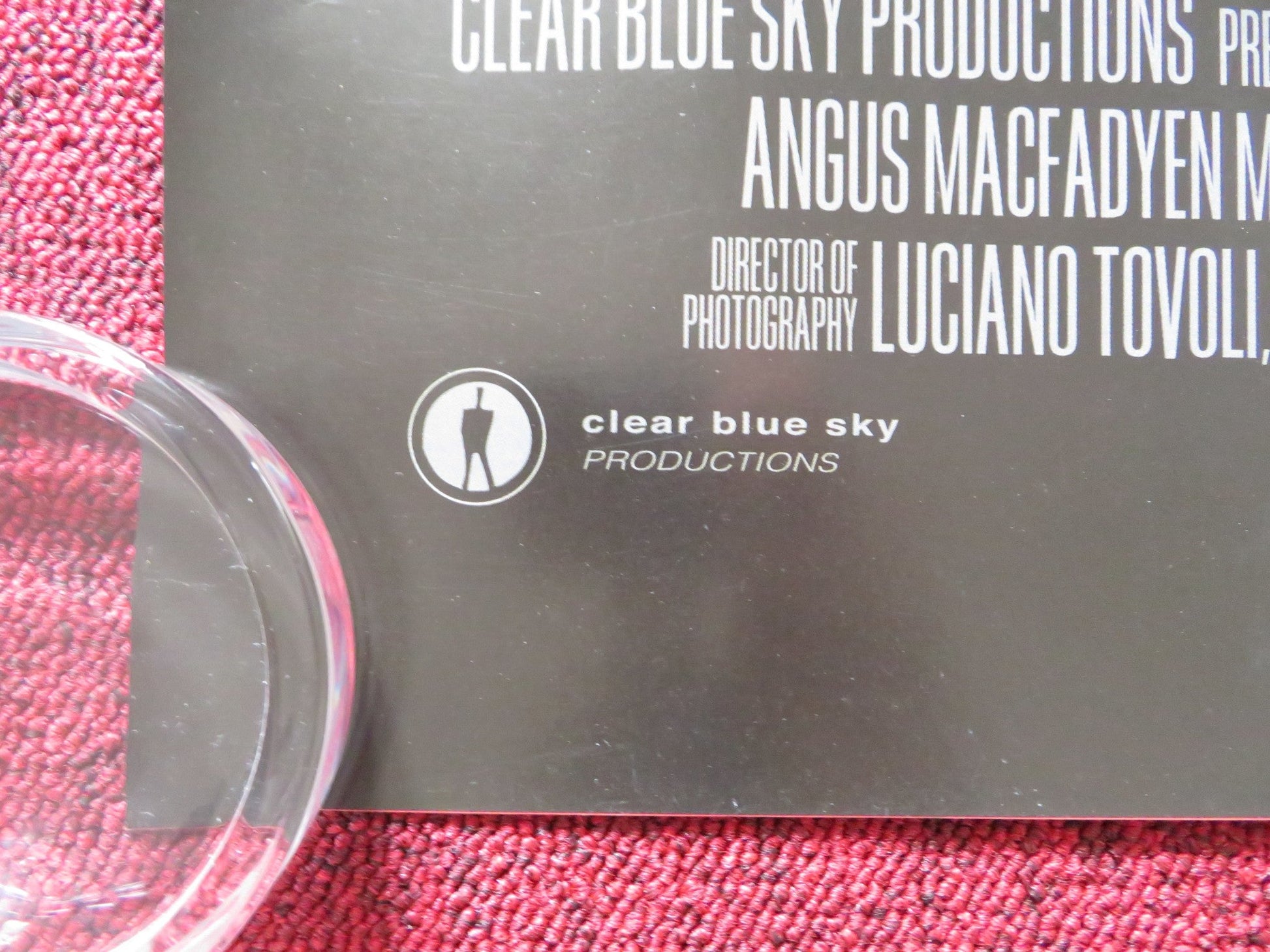 TITUS UK QUAD (30"x 40") ROLLED POSTER ANTHONY HOPKINS JESSICA LANGE 1999 Rendezvous Cinema Movie posters