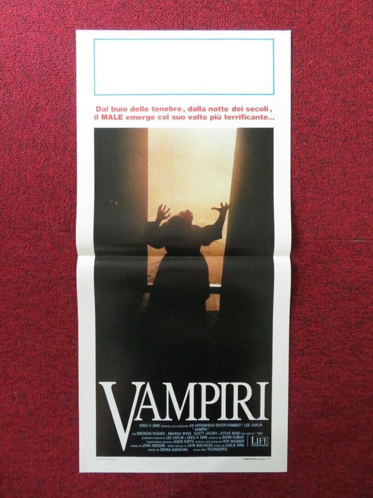 TO DIE FOR ITALIAN LOCANDINA (27.5"x13") POSTER DERAN SARAFIAN B HUGHES 1989 Movie posters