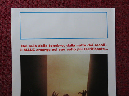TO DIE FOR ITALIAN LOCANDINA (27.5"x13") POSTER DERAN SARAFIAN B HUGHES 1989 Movie posters