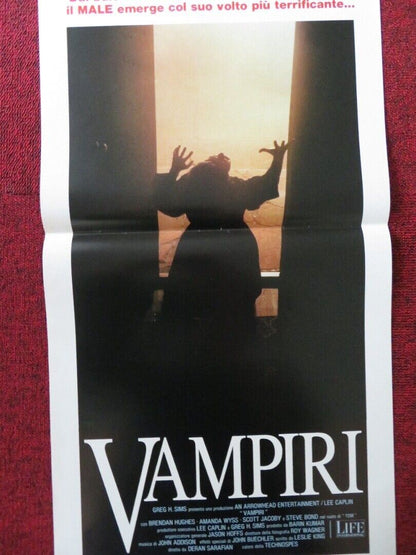 TO DIE FOR ITALIAN LOCANDINA (27.5"x13") POSTER DERAN SARAFIAN B HUGHES 1989 Movie posters