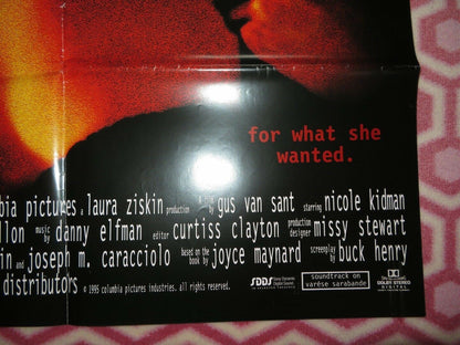 TO DIE FOR US ONE SHEET POSTER NICOLE KIDMAN GUS VAN SANT 1995 - Rendezvous Cinema