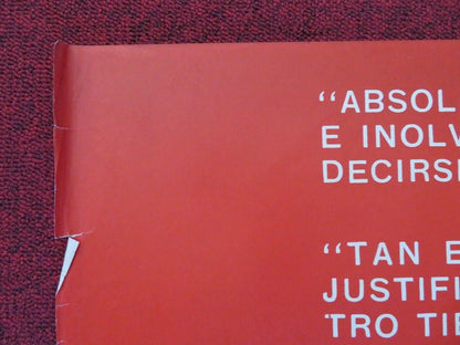 TO DIE IN MADRID ARGENTINA ONE SHEET POSTER SUZANNE FLON GERMAINE MONTERO 1963 - Rendezvous Cinema