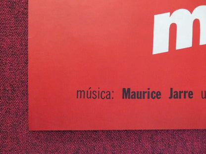 TO DIE IN MADRID ARGENTINA ONE SHEET POSTER SUZANNE FLON GERMAINE MONTERO 1963 - Rendezvous Cinema