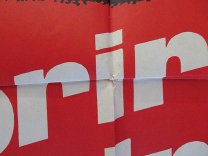 TO DIE IN MADRID ARGENTINA ONE SHEET POSTER SUZANNE FLON GERMAINE MONTERO 1963 - Rendezvous Cinema