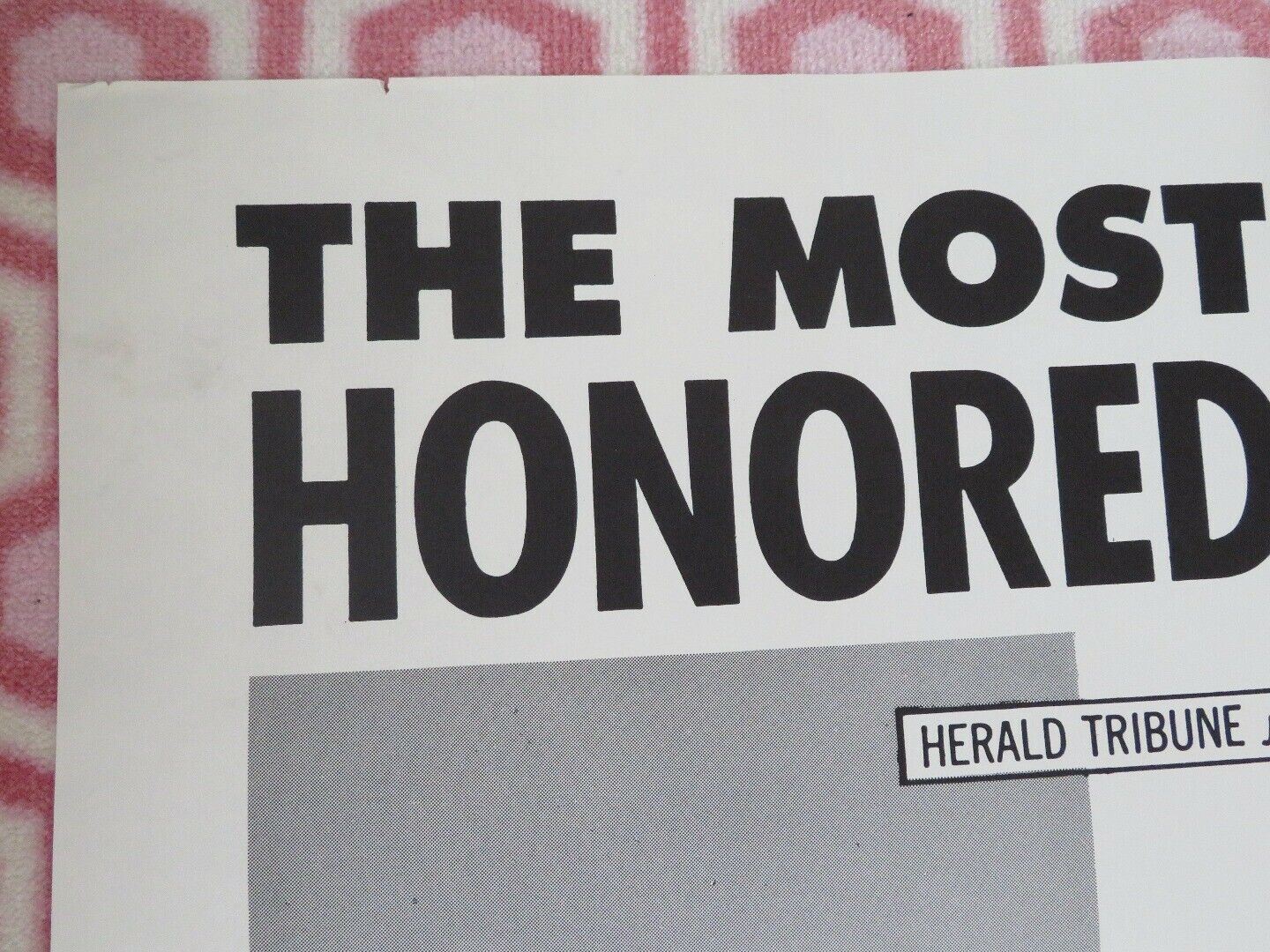 TO DIE IN MADRID FOLDED US ONE SHEET POSTER FREDERIC ROSSIF 1963 Movie posters