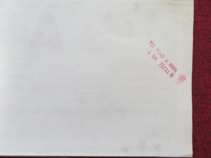 TO FIND A MAN FOLDED US ONE SHEET POSTER PAMELA SUE MARTIN DARREN O'CONNOR 1971 Rendezvous Cinema Movie posters