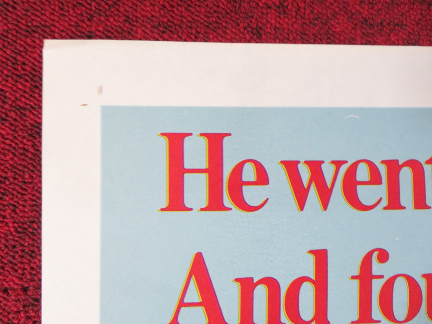 TO FIND A MAN FOLDED US ONE SHEET POSTER PAMELA SUE MARTIN DARREN O'CONNOR 1971 Rendezvous Cinema Movie posters