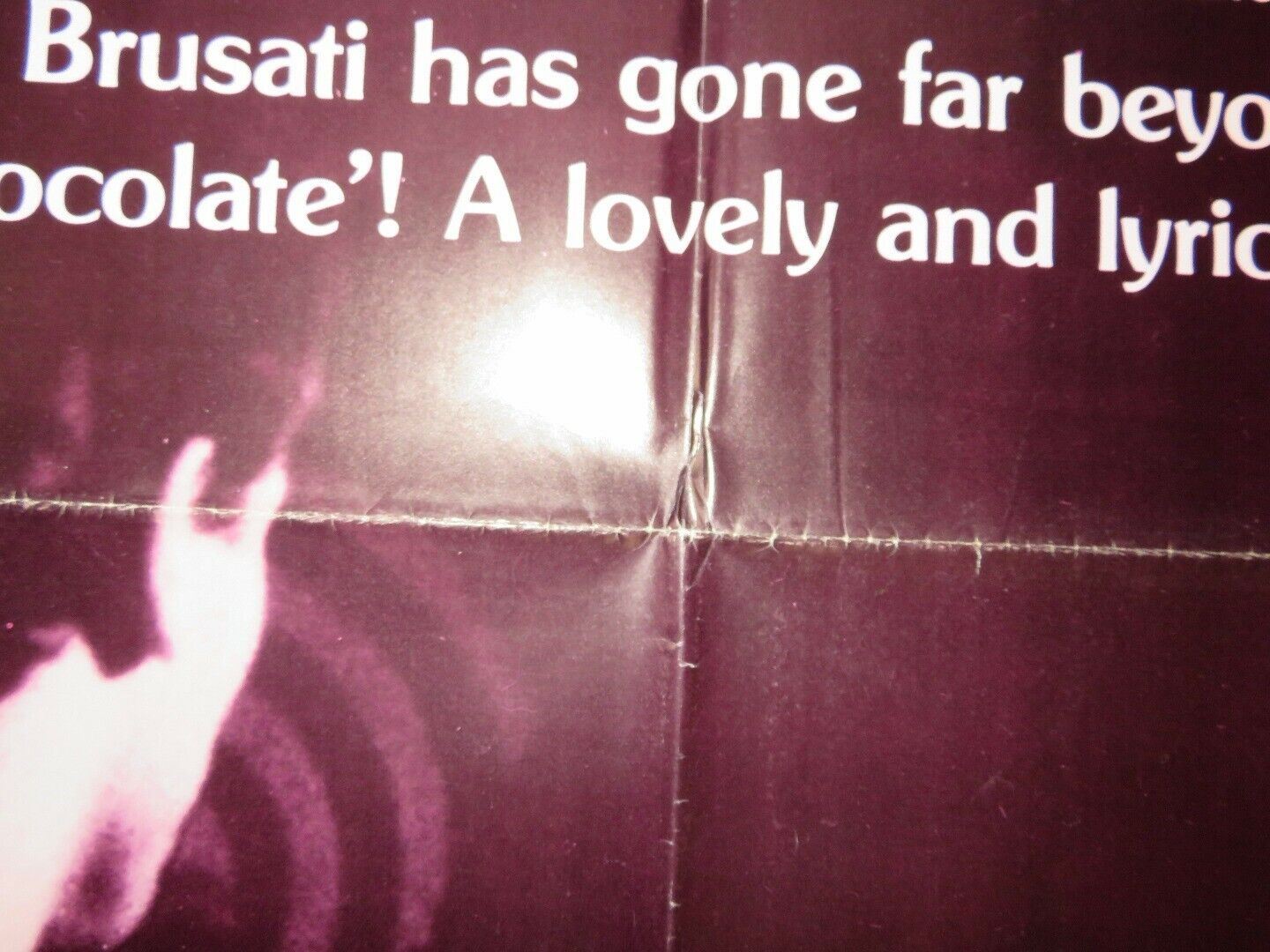 TO FORGET VENICE FOLDED US ONE SHEET POSTER ERLAND JOSEPHSON 1980 Movie posters