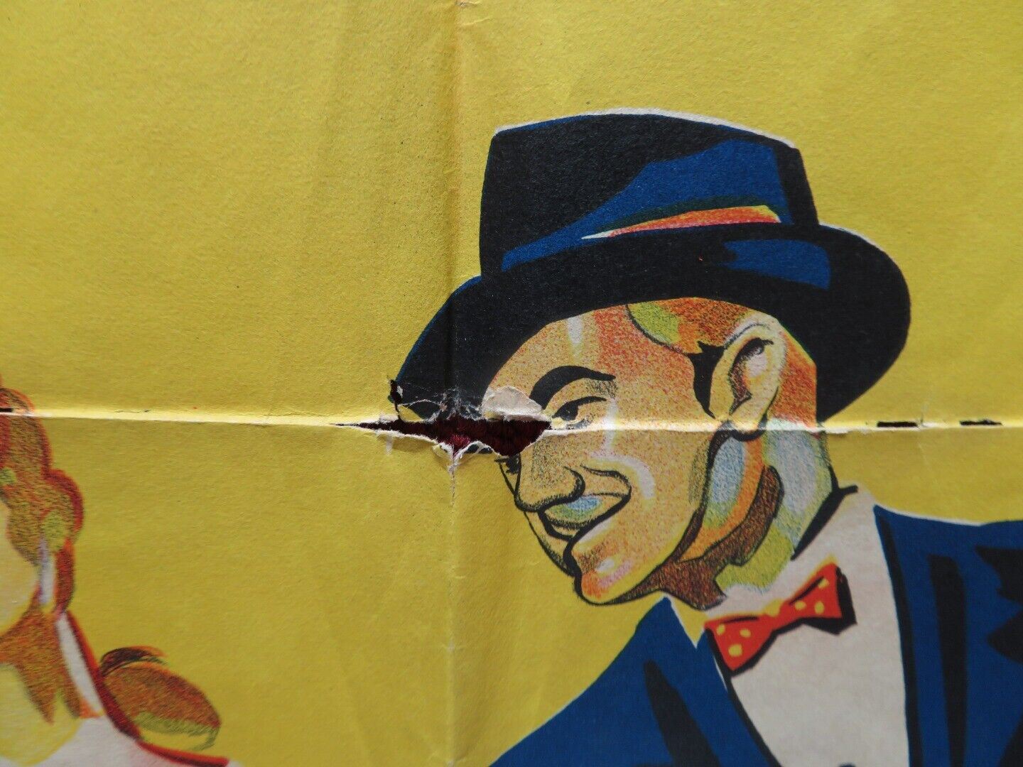 TO PARIS WITH LOVE USA ONE SHEET FOLDED POSTER ALEC GUINNESS ODILE VERSOIS 1955 Movie posters