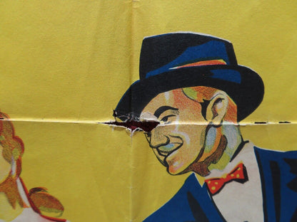 TO PARIS WITH LOVE USA ONE SHEET FOLDED POSTER ALEC GUINNESS ODILE VERSOIS 1955 Movie posters