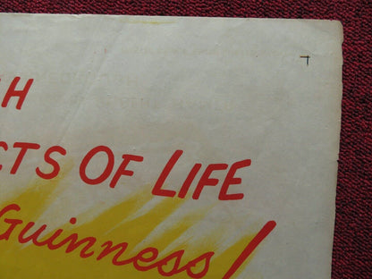 TO PARIS WITH LOVE USA ONE SHEET FOLDED POSTER ALEC GUINNESS ODILE VERSOIS 1955 Movie posters