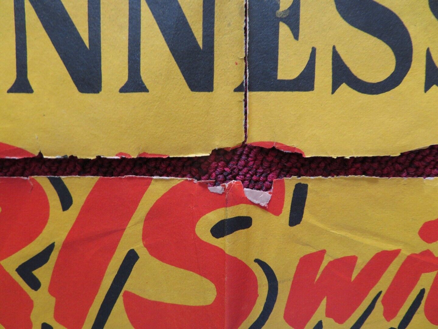 TO PARIS WITH LOVE USA ONE SHEET FOLDED POSTER ALEC GUINNESS ODILE VERSOIS 1955 Movie posters