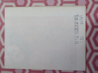 TO THE SHORES OF HELL FOLDED US ONE SHEET POSTER MARSHALL THOMPSON 1965 Movie posters