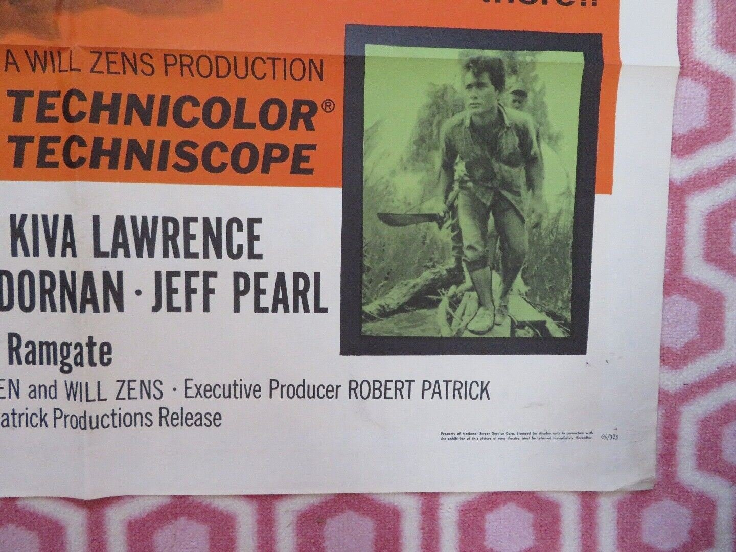 TO THE SHORES OF HELL FOLDED US ONE SHEET POSTER MARSHALL THOMPSON 1965 Movie posters