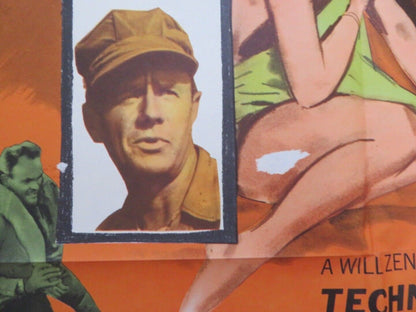 TO THE SHORES OF HELL FOLDED US ONE SHEET POSTER MARSHALL THOMPSON 1965 Movie posters