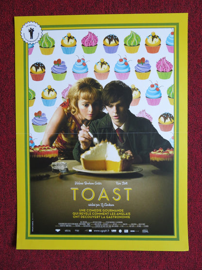 TOAST FRENCH (15.5" x 21") POSTER HELENA BONHAM CARTER KEN SCOTT 2010 Rendezvous Cinema Movie posters