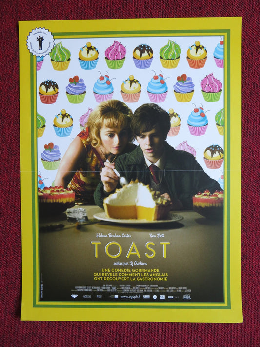 TOAST FRENCH (15.5" x 21") POSTER HELENA BONHAM CARTER KEN SCOTT 2010 Rendezvous Cinema Movie posters