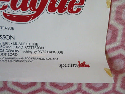 TOBY MCTEAGUE US ONE SHEET ROLLED POSTER TOM RACK 1986 Movie posters