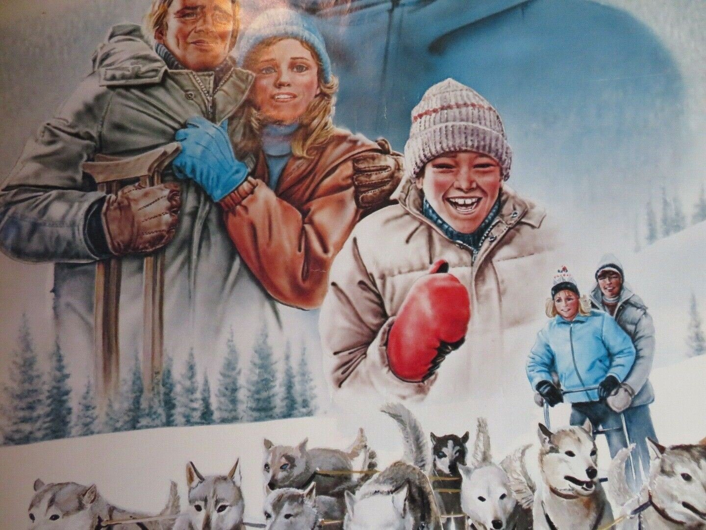 TOBY MCTEAGUE US ONE SHEET ROLLED POSTER TOM RACK 1986 Movie posters