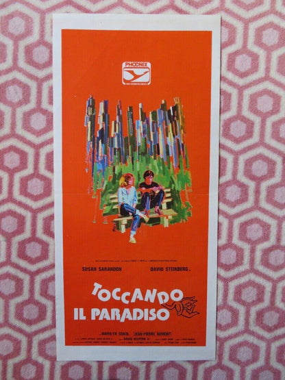 TOCCANDO IL PARADISO ITALIAN LOCANDINA (27.5"x13") POSTER DAVID STEINBERG 1979 Movie posters