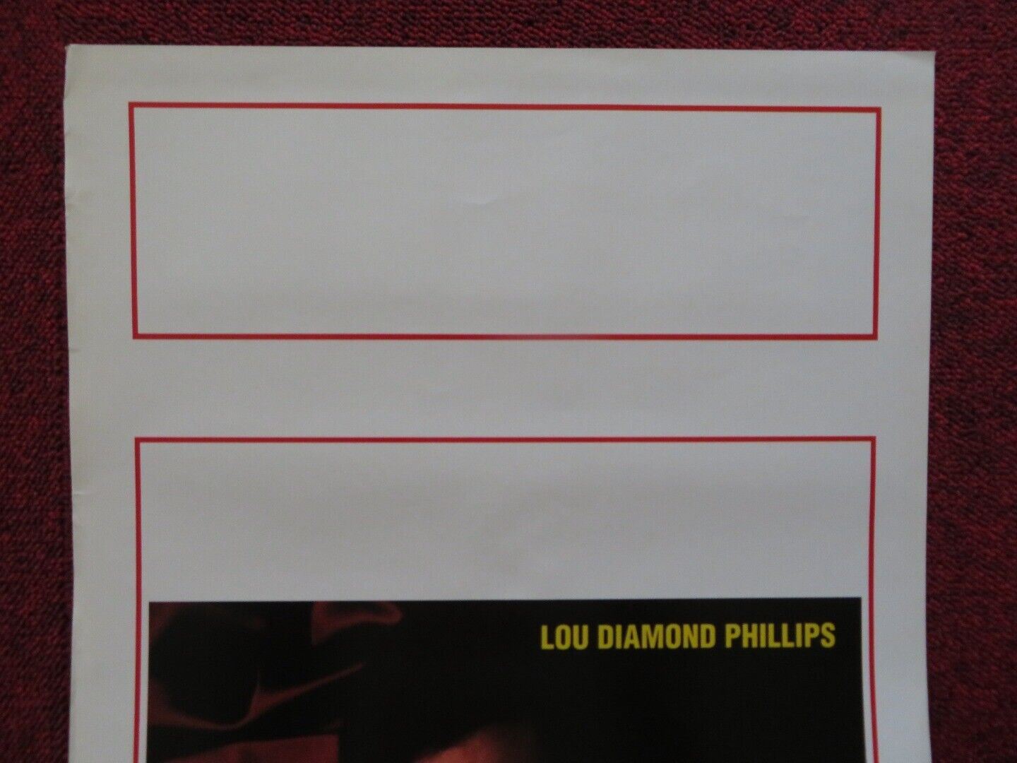 TOCCO PERICOLOSSO / dangerous touch ITALIAN LOCANDINA (27.5"x13") POSTER 1995 Movie posters