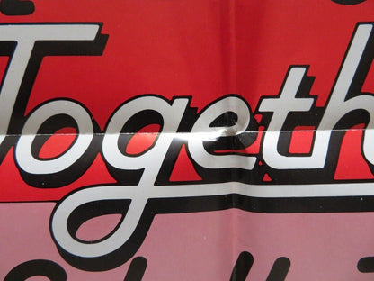 TOGETHER FOLDED US ONE SHEET POSTER JACQUELINE BISSET TERENCE STAMP 1979 - Rendezvous Cinema