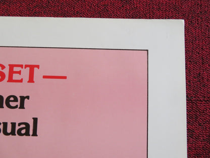 TOGETHER US TRI FOLDED ONE SHEET ROLLED POSTER JACQUELINE BISSET T. STAMP 1979 Rendezvous Cinema Movie posters