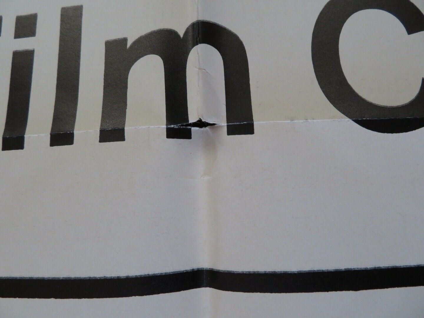 TOKYO OLYMPIAD ONE FOLDED US ONE SHEET POSTER KON ICHIKAWA 1965 Movie posters