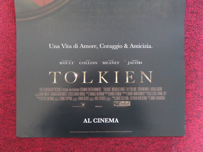 TOLKIEN ITALIAN LOCANDINA POSTER NICHOLAS HOULT LILY COLLINS 2019 Rendezvous Cinema Movie posters