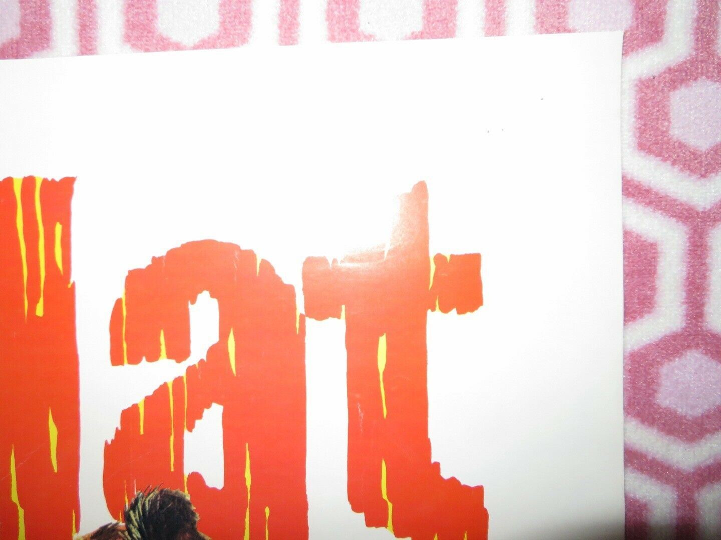 TOLKLAT FOLDED US ONE SHEET POSTER LEON AMES 1971 Movie posters