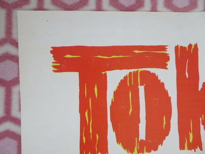 TOLKLAT FOLDED US ONE SHEET POSTER LEON AMES 1971 Movie posters