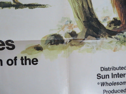 TOLKLAT FOLDED US ONE SHEET POSTER LEON AMES 1971 Movie posters