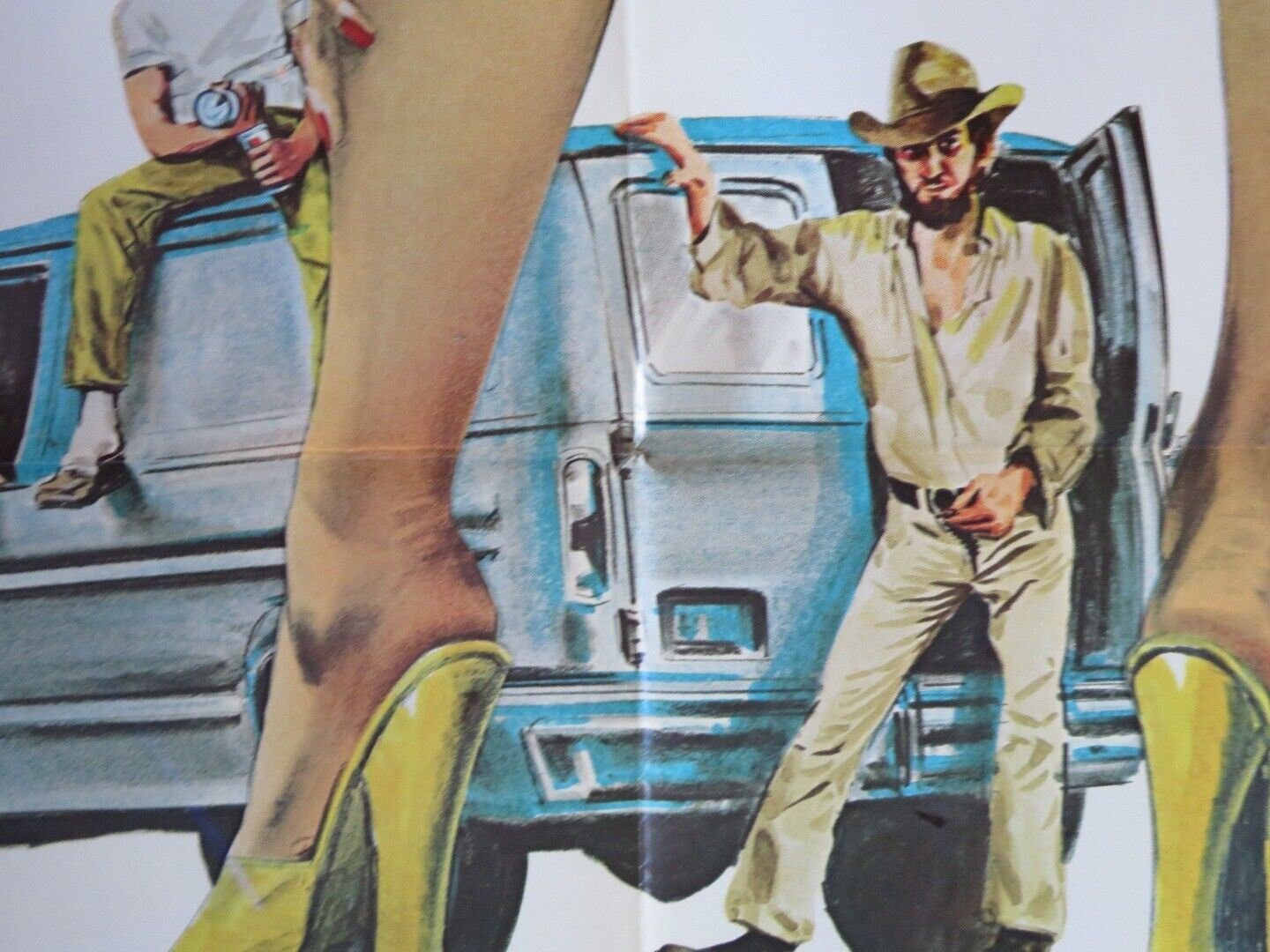 TOM CATS FOLDED US ONE SHEET POSTER CHRIS MULKEY POLLY KING SCOTT LAWRENCE 1977 Movie posters