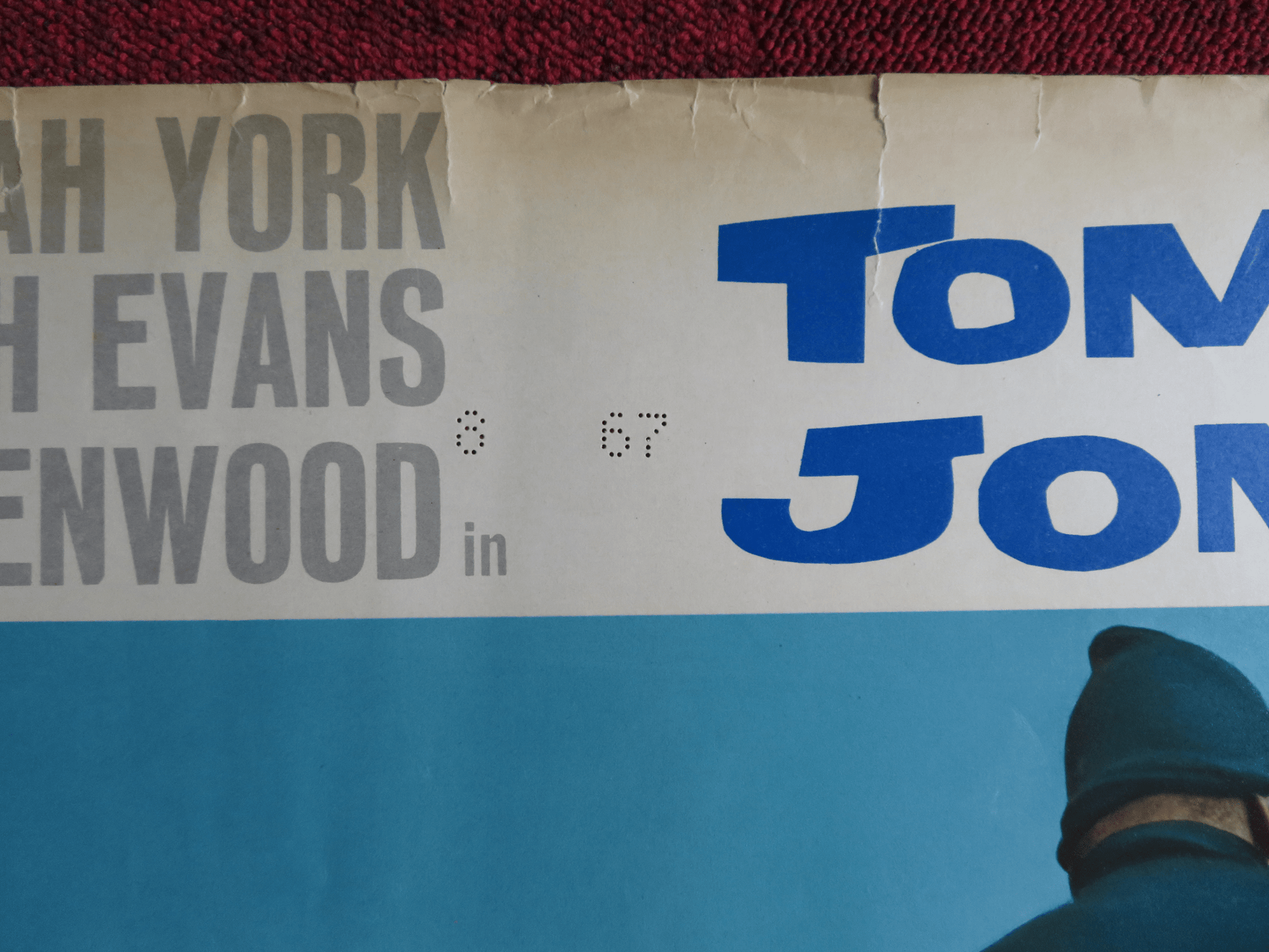 TOM JONES ITALIAN FOTOBUSTA POSTER GEORGE DEVINE SUSANNAH YORK 1963 Rendezvous Cinema Movie posters