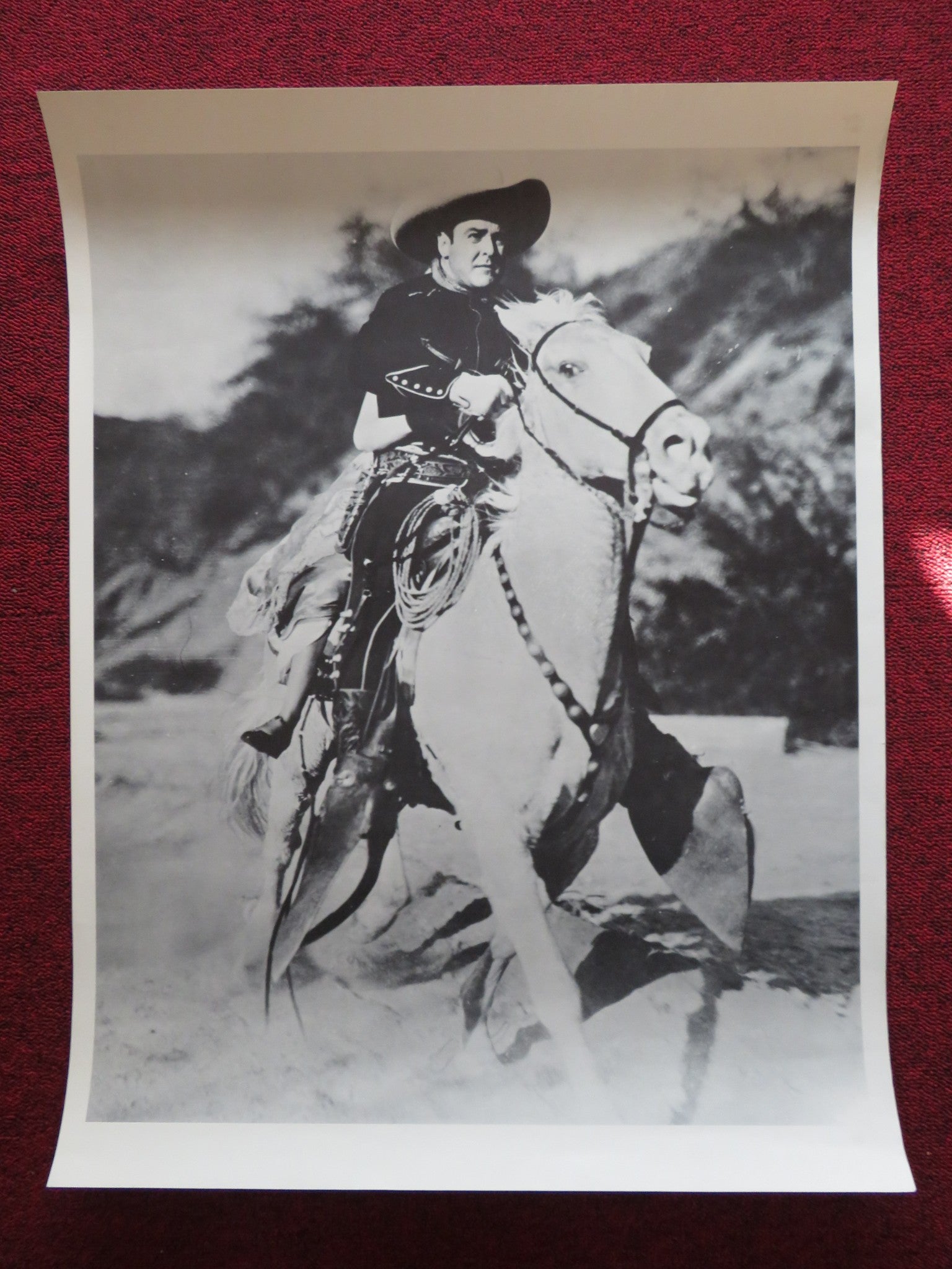 TOM MIX - B POSTER WESTERN Rendezvous Cinema Movie posters