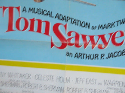 TOM SAWYER US ONE SHEET POSTER JODIE FOSTER JONNY WHITAKER 1973 - Rendezvous Cinema