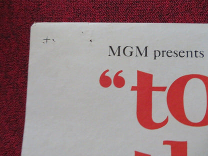 TOM THUMB FOLDED US ONE SHEET POSTER RUSS TAMBLYN ALAN YOUNG 1958 Movie posters