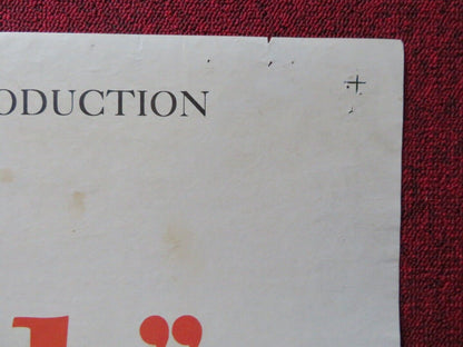 TOM THUMB FOLDED US ONE SHEET POSTER RUSS TAMBLYN ALAN YOUNG 1958 Movie posters