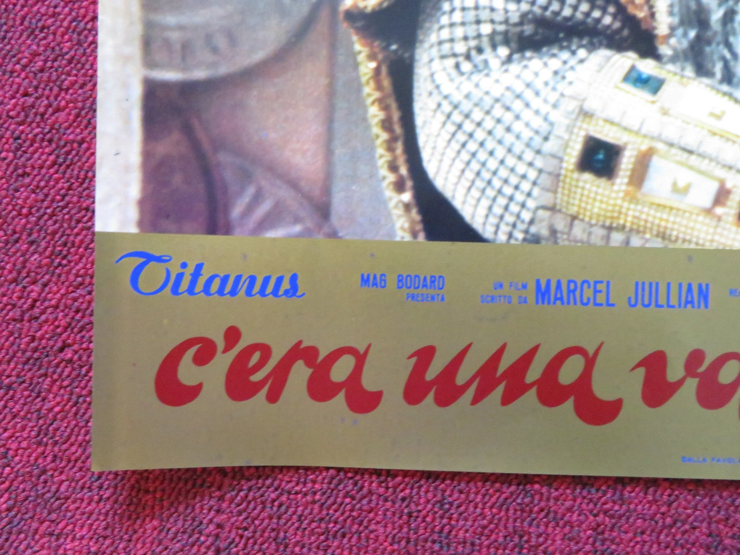 TOM THUMB - G ITALIAN FOTOBUSTA POSTER MARIE LAFORET JEAN PIERRE MARIELLE 1972 Rendezvous Cinema Movie posters